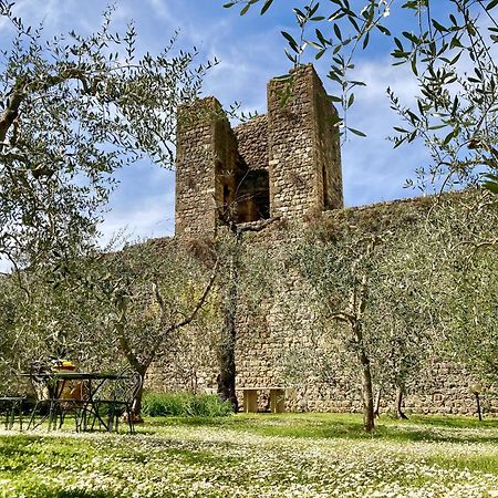 Monteriggioni Castello Villa Bagian luar foto