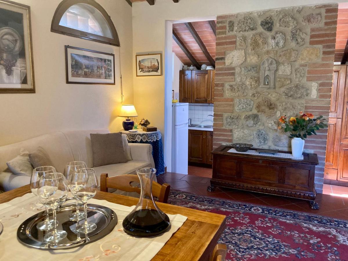 Monteriggioni Castello Villa Bagian luar foto