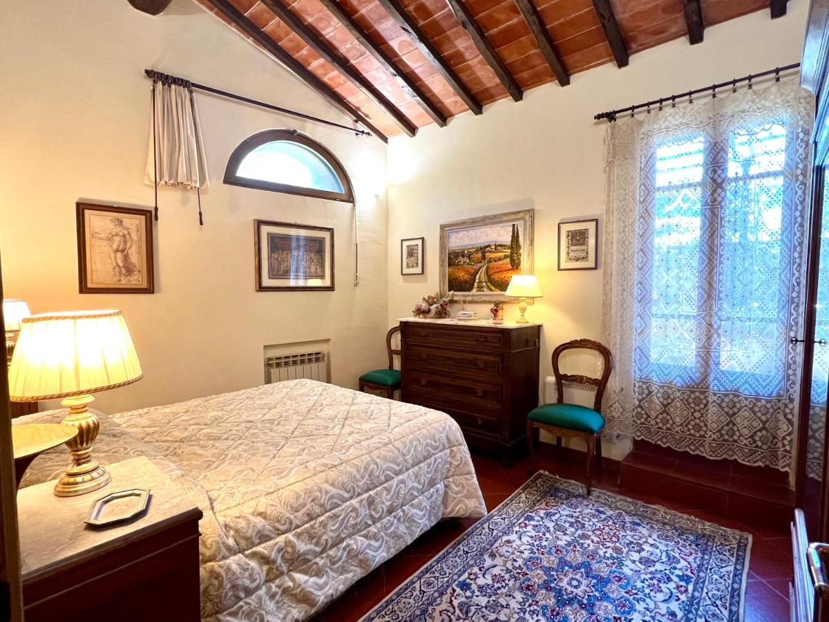 Monteriggioni Castello Villa Bagian luar foto