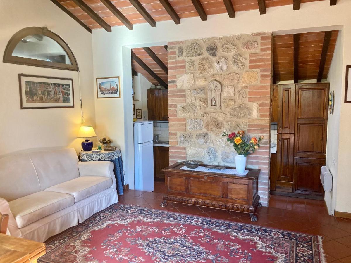 Monteriggioni Castello Villa Bagian luar foto