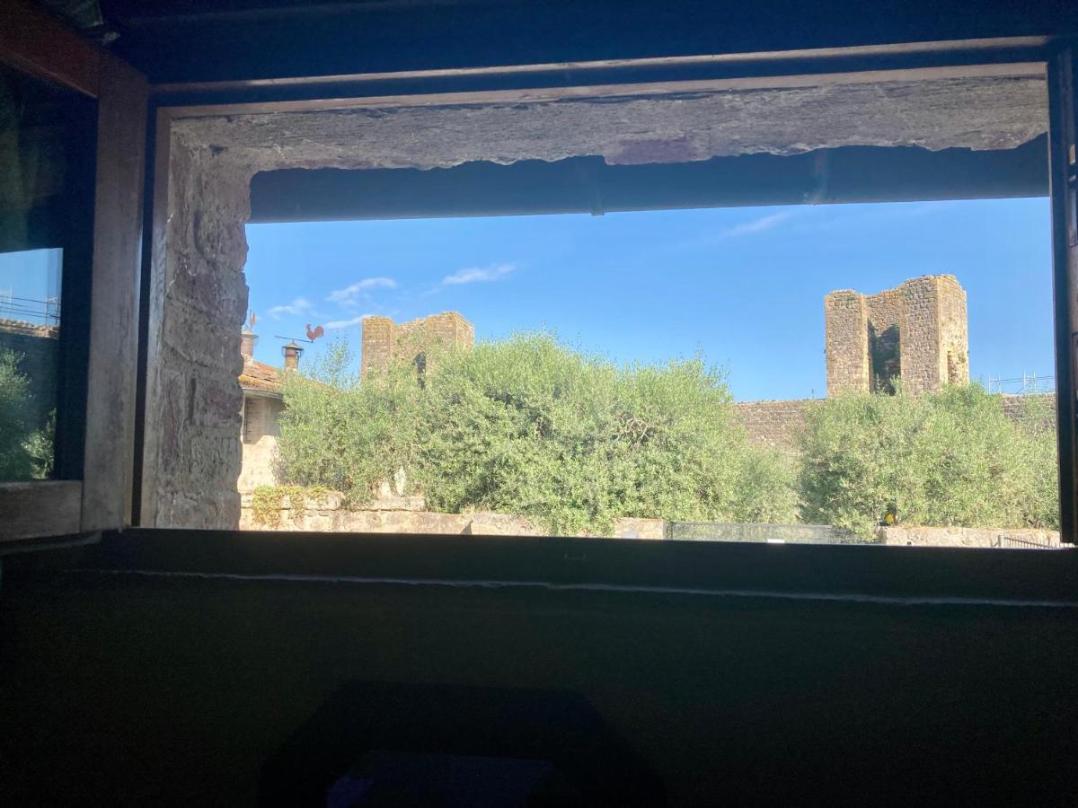 Monteriggioni Castello Villa Bagian luar foto