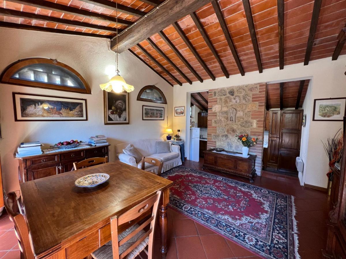 Monteriggioni Castello Villa Bagian luar foto