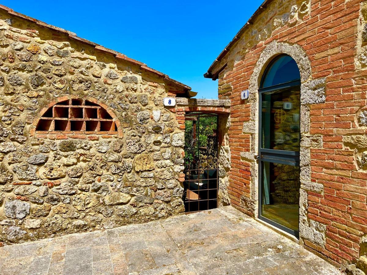 Monteriggioni Castello Villa Bagian luar foto