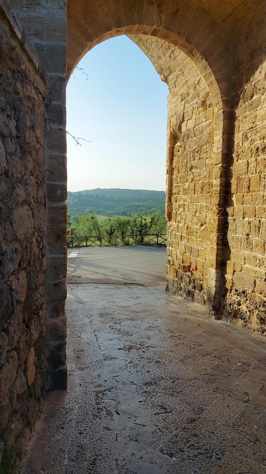 Monteriggioni Castello Villa Bagian luar foto